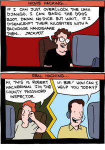 Movie Hacking vs. Real Hacking