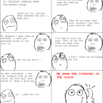 Internet on the couch