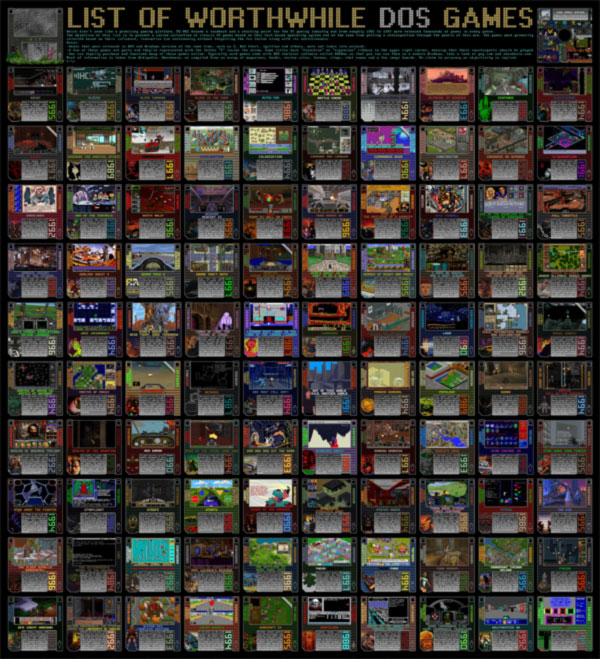 100-dos-games