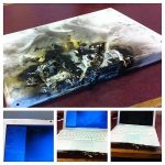 burnt laptop again