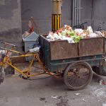 chinese garbage cart