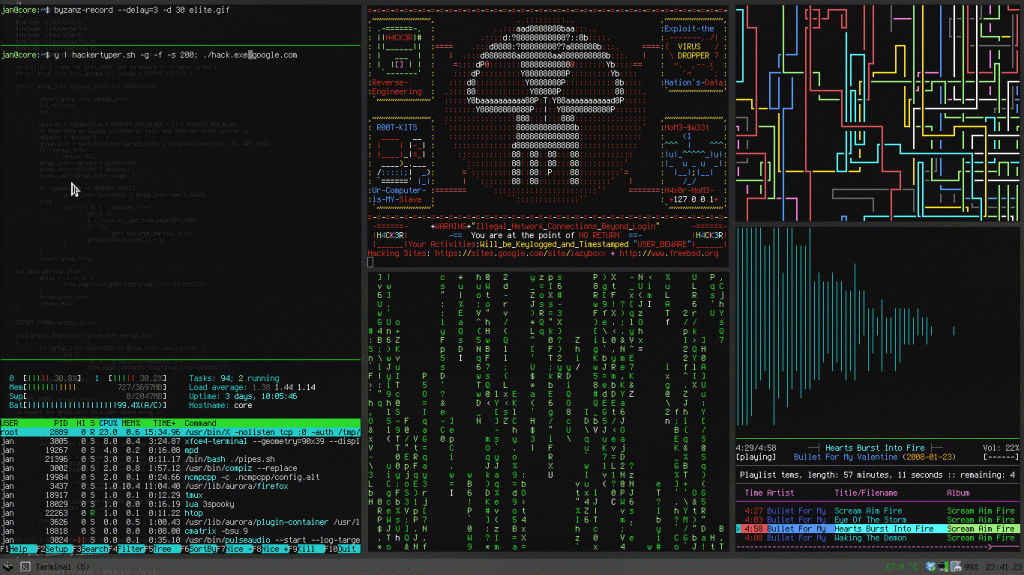 hackers desktop
