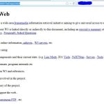 first website